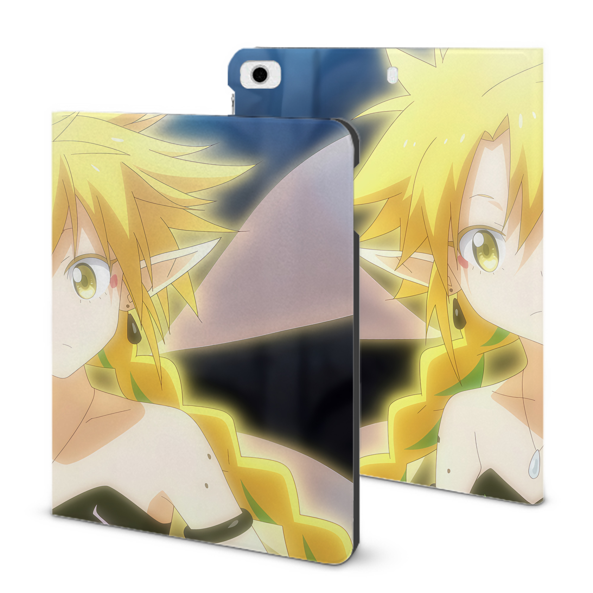 （画像用） 転スラ Regarding Reincarnated to Slime IPad ケース ブック型 PUレザー TPU 耐衝撃 軽量 薄型 ペン収納なし 全面保護 IPad 各モデル対応